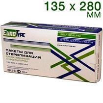 Пакеты для стерилизации EuroТуре 135 х 280 мм (200шт.) 0001916081
