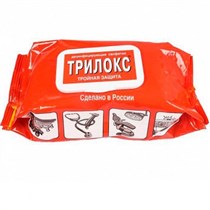 "Салфетки дезенфицирующие Трилокс"" пакет, 120 шт" 0001916096