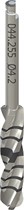 Длинное спиральное сверло PRO, Ø 4,2 мм, L 41 мм, Stainless steel 044.255