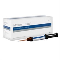 Maxcem Elite™ Mini Kit-(прозрачный) композитный цемент двойного отверждения для коронок, мостовидный протез, 1 двойной шприц , 15 насадок. 34057