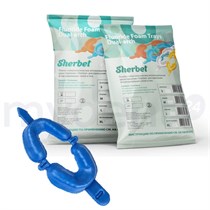 "Ложки стоматологические аппликационные двусторонние SHERBET""для нанесения фторосодержащих гелей, L (синие), 50 шт/уп," ND737L