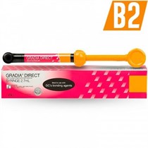 Gradia Direct (Syringe) ANTERIOR B2 - светоотверждаемый  реставрационный гибридный композит, 4 г  (Япония) 0110214GcB2