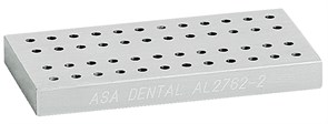 Asa Dental AL2762-2 - подставка для боров, 48. шт угловые, алюминий AL2762-2