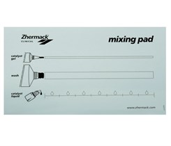 Блокнот для замешивания силиконов со шкалой Mixing Pad (20 листов). C207201