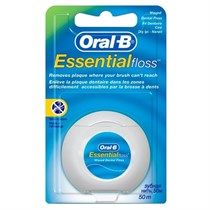 "Зубная нить Oral-B Essential Floss вощеная (мятный вкус)"" 50 м" 1