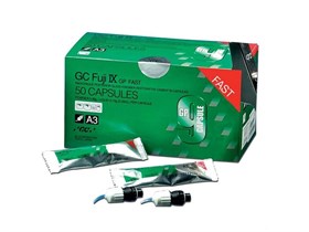 GC Fuji IX GP CAPSULE - цемент стоматологический (самоотверждаемый стеклоиномерный пакуемой вязкости, для реставраций), в капсулах (50 шт.), цвет A3 0130071GcA3