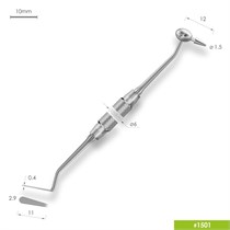 1501 Штопфер-конденсатор-гладилка. Ручка Ø6mm 1501