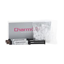 CharmCore цемент двойного отверждения цвет белый (2 картриджа х 5 мл, 20 насадок, 20 канюль) st52149