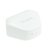 Пластиковый футляр для протезов, белый 6900E-B