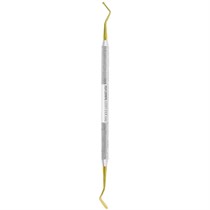 Asa Dental 1208T-2 - штопфер-гладилка N2 двусторонняя (шарик-гладилка) с нитрит-титановым покрытием (золотым) 1208T-2