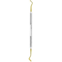 Asa Dental 1208T-3 - штопфер-гладилка N3 двусторонняя (шарик-гладилка) с нитрит-титановым покрытием (золотым) 1208T-3