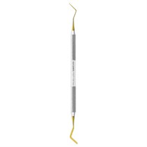 Asa Dental 1102T-1 - гладилка N1 двусторонняя с нитрит-титановым покрытием (золотым) 1102T-1