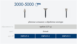 "Полиры Чашка Kagayaki Ensmart Pin"" 125 - 30 шт." ENP125-3