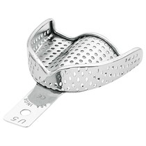 Asa Dental 2804S-U5 - ложка слепочная верхняя большая (L) с перфорацией с бортиками 2804S-U5