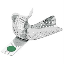 Asa Dental 2801-L5 - ложка слепочная нижняя большая (L) с перфорацией без бортиков 2801-L5