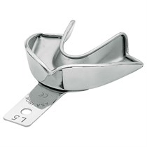 Asa Dental 2807S-L5 - ложка слепочная нижняя большая (L) без перфорации с бортиками 2807S-L5
