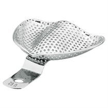 Asa Dental 2806-U62 - ложка слепочная верхняя средняя (M) с перфорацией для беззубых челюстей 2806-U62