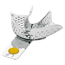Asa Dental 2801-L2 - ложка слепочная нижняя малая (XS) с перфорацией без бортиков 2801-L2