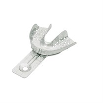 Asa Dental 2816-L1 - ложка слепочная нижняя малая (S) с перфораций без бортика, детская, из алюминия 2816-L1