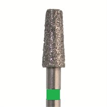 Бор алмазный 846 025 FG, зеленый, 5 шт. Форма: конус с плоским концом 846G.FG.025