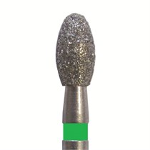 Бор алмазный 833 018 FG, зеленый, 5 шт. Форма: яйцо 833G.FG.018