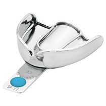 Asa Dental 2807-U4 - ложка слепочная верхняя средняя (M) без перфорации с бортиками 2807-U4