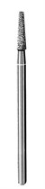 Боры алм.  HP 548/023  конус с плоским концом, мелкозернистые HP548/023