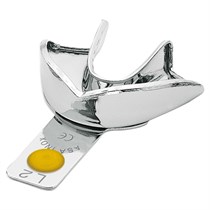 Asa Dental 2807-L2 - ложка слепочная нижняя средняя (XS) без перфорации с бортиками 2807-L2