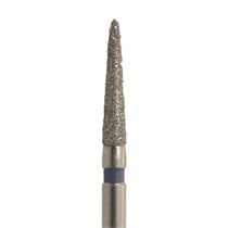 Бор алмазный 872 016 FG, синий, 5 шт. Форма: конус с заостренным концом 872.FG.016