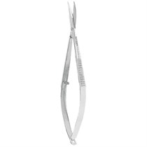 Asa Dental 0312-2 - ножницы для десны изогнутые, не острые, на защелке, 11 см 0312-2