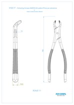 Asa Dental 0120-17 - щипцы N17 для удаления для нижних моляров 0120-17