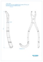 Asa Dental 0120-18R - щипцы N18R для удаления для верхних правых моляров 0120-18R