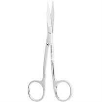 Asa Dental 0304-3 - ножницы для десны изогнутые, зубчики на одном лезвии, 13 см 0304-3