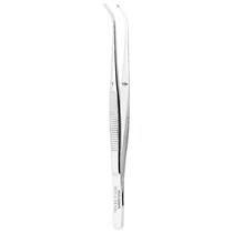 Asa Dental 0631-2 - пинцет хирургический стоматологический изогнутый, 12,5 см 0631-2