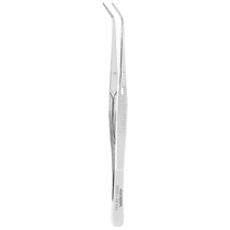 Asa Dental 0602-1 - пинцет анатомический изогнутый N1, 15 см 0602-1