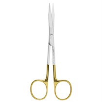 Asa Dental 0304-1TC - ножницы прямые узкие (золотая серия), 13 см 0304-1TC