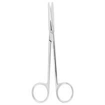 Asa Dental 0321-2 - ножницы для десны изогнутые по плоскости, 14,5 см 0321-2