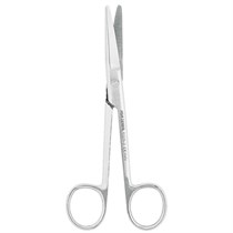 Asa Dental 0325-2 - ножницы для десны изогнутые по плоскости, 14,5 см 0325-2
