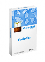 Мембрана Evolution, резорбируемая, 30x30х0,6 мм толстая (OsteoBiol) конский коллаген EVO3HHE