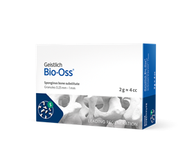 Костный материал Bio-Oss, 2 г, гранулы 0,25-1 мм, размер S, натуральный костнозамещающий материал. 30645.4