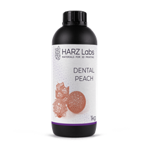 Фотополимер HARZ Labs Dental Peach для LCD/DLP принтеров, 1 литр DentalPeach