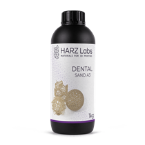 Фотополимер HARZ Labs Dental Sand А3 для LCD/DLP принтеров, 1 литр DentalSandA3