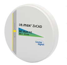 Диск диоксида циркония Ivoclar Vivadent  IPS emax ZirCAD MT Multi A3 98,5-16 мм 686879