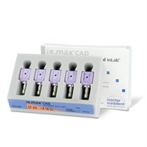 Блоки Ivoclar Vivadent IPS emax CAD CER/inLab LT A2 A14 (L) 5 шт 678874