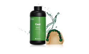 Фотополимер Shining 3D для 3D печати на принтерах Shining 3D dental cast DC12 (выгораемый) castwax