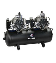 Компрессор Cattani для CAD/CAM, 330 л/мин при 8 атмосфер, ресивер 150 л 013513/013512