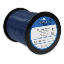 Восковая проволока DETON, D=3,5 мм, средняя твердость, голубая, 250 г. 743-3500