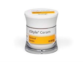 Дентин окклюзионный IPS Style Ceram Occlusal Dentin, 20 г, оранжевый. 673311