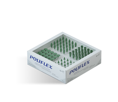 Головки эластичные Poliflex  модели СК11, СК12, СК14, СК17 (8 шт) (Целит) 1.7.2.1