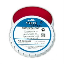 Воск универсальный CONSEQUENT красный, жестяная банка 70 г. 728-0020
